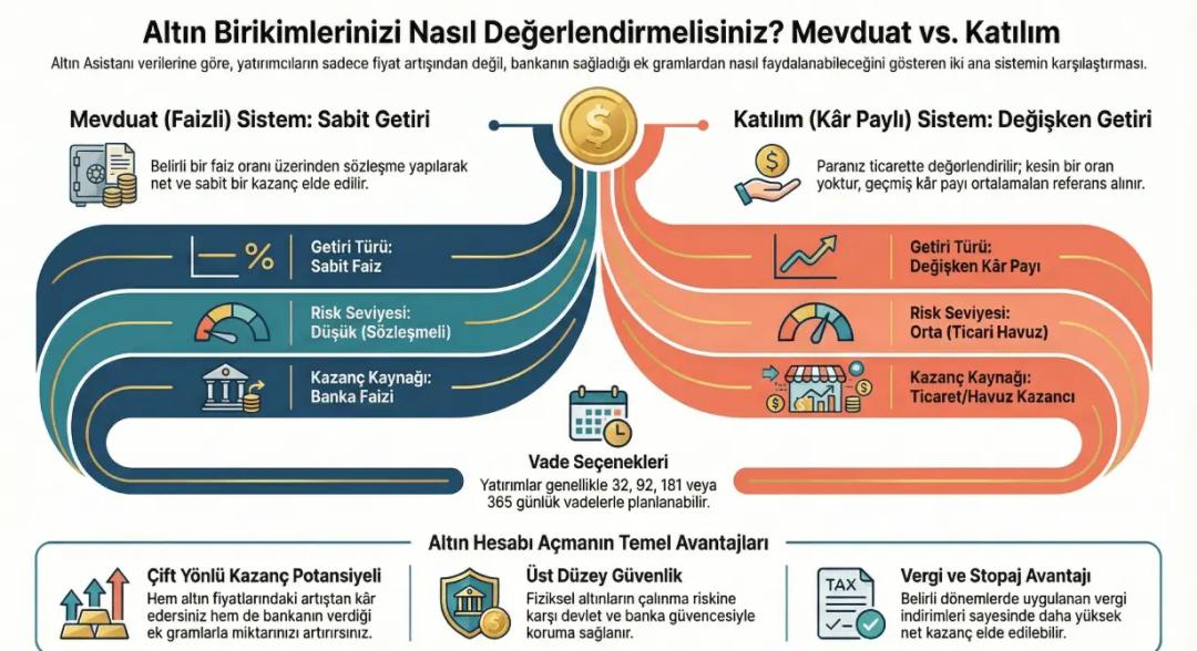 2026 Altın Mevduat Hesaplama
