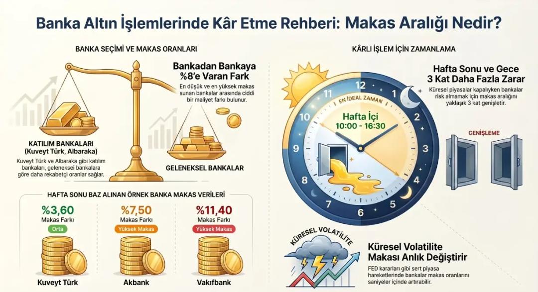 2026 Banka Altın Makas Aralıkları Rehberi