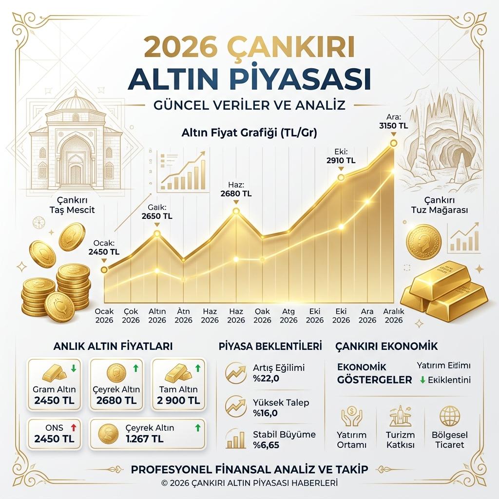 Çankırı Güncel 2026 Altın Fiyatları