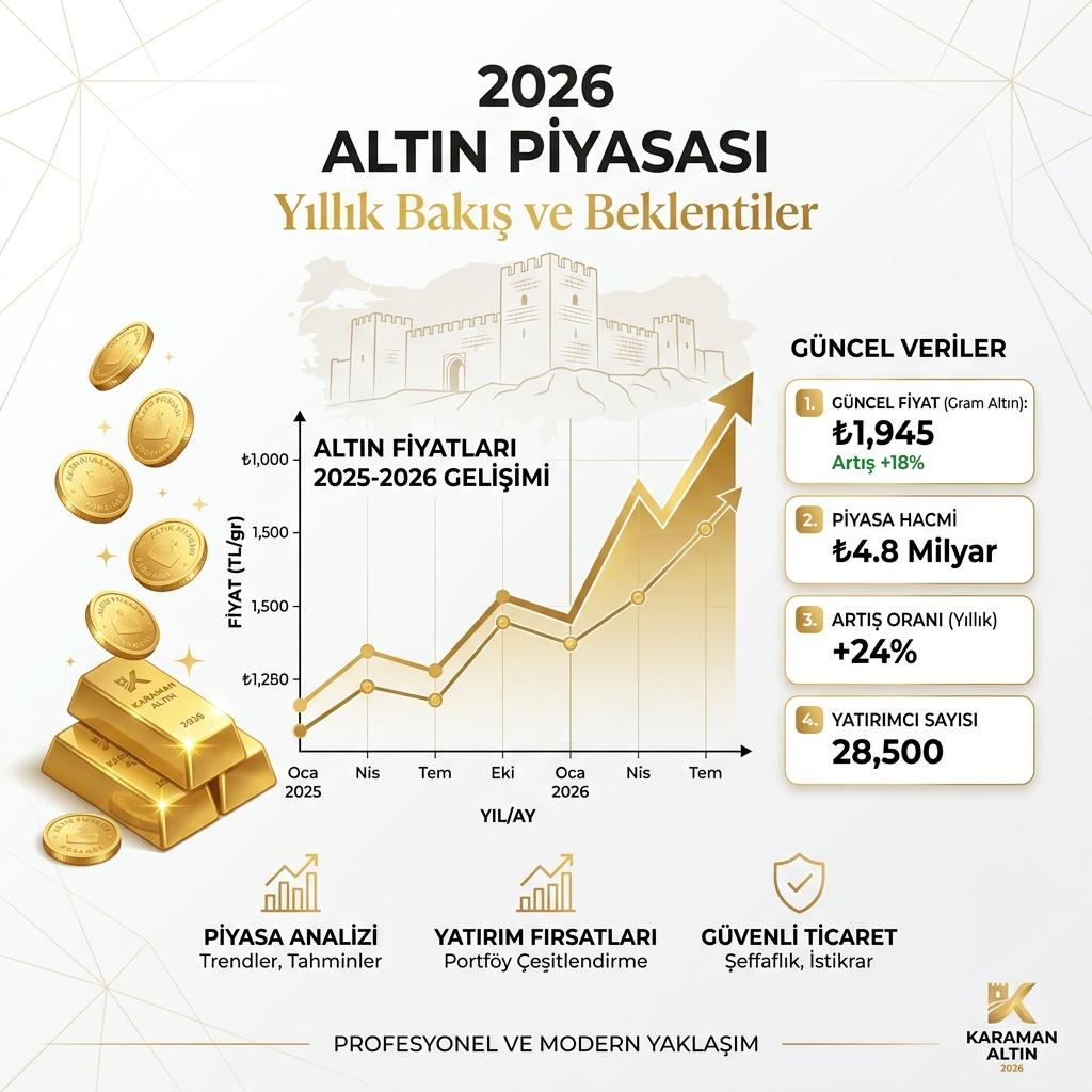 Karaman Güncel 2026 Altın Fiyatları