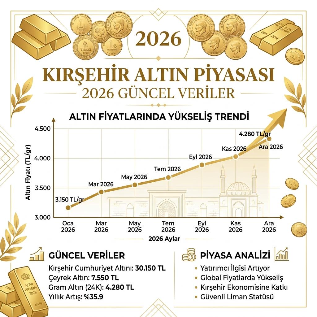 Kırşehir Güncel 2026 Altın Fiyatları