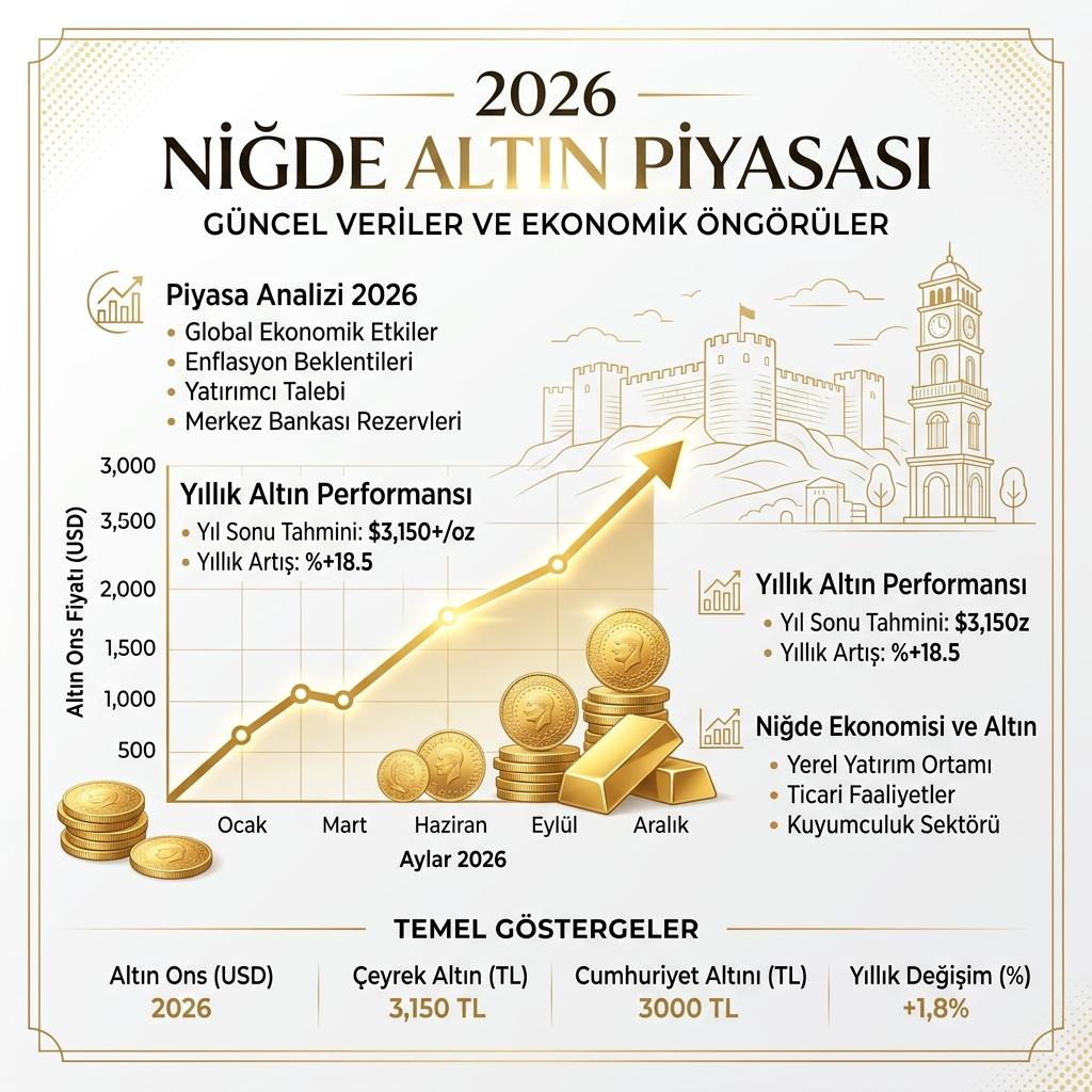 Niğde Güncel 2026 Altın Fiyatları