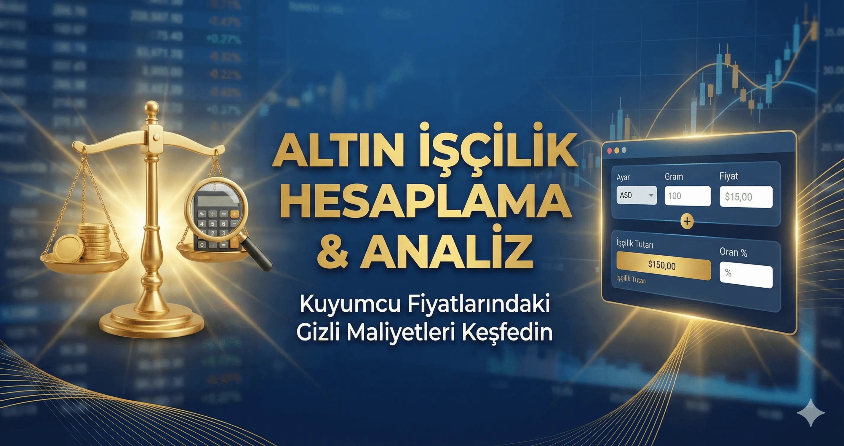 Altın İşçilik Hesaplama Tablosu