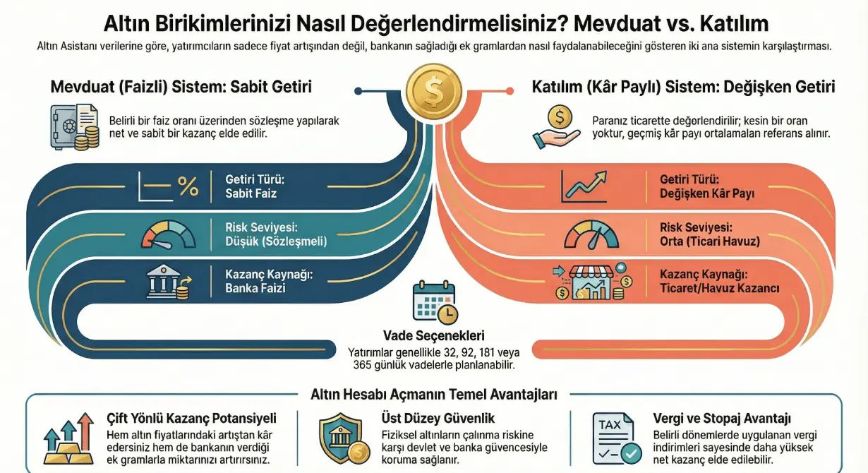 2026 Altın Mevduat Hesaplama