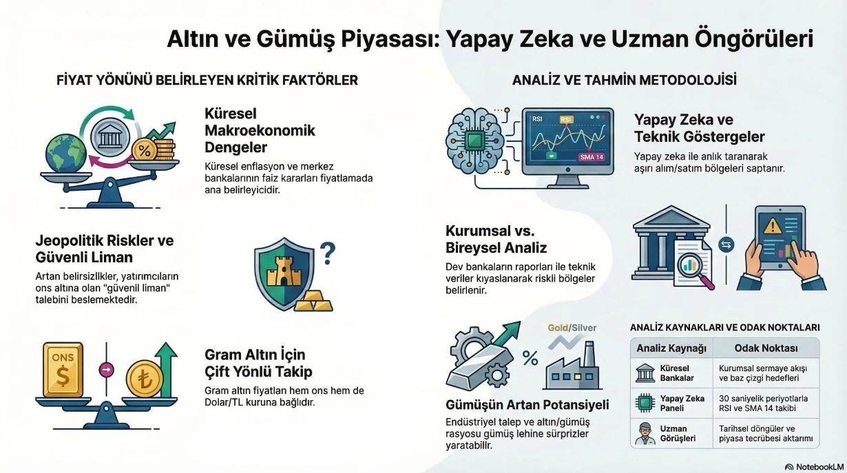 2026 Altın Tahminleri ve AI Analiz Rehberi