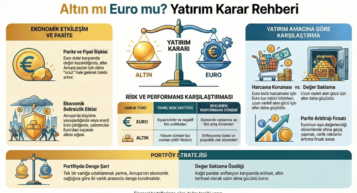 Altın mı Euro mu? 2026’da Avrupa Ekonomisi ve Altın İlişkisi