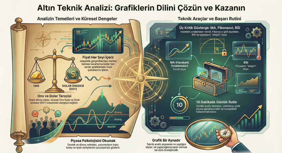 Altın Yatırımında Teknik Analiz: Grafiklerin Fısıltısından Finansal Stratejiye