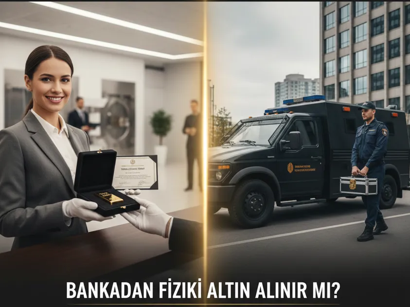 Bankadan Fiziki Altın Alınır mı? Teslimat Süreçleri Nedir?