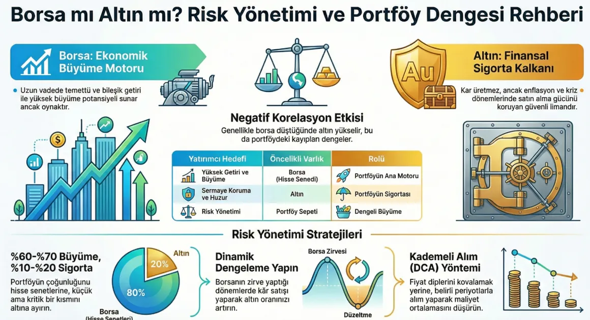 Borsa mı Altın mı? 2026 Yatırım Stratejileri ve Risk Yönetimi