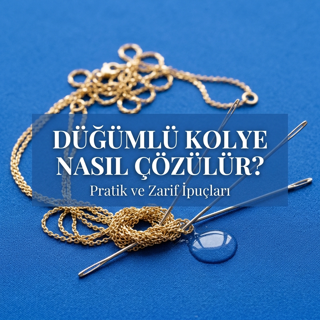 Düğümlenmiş Kolye Nasıl Çözülür? Evde Pratik ve Kırmadan Çözme Yolları