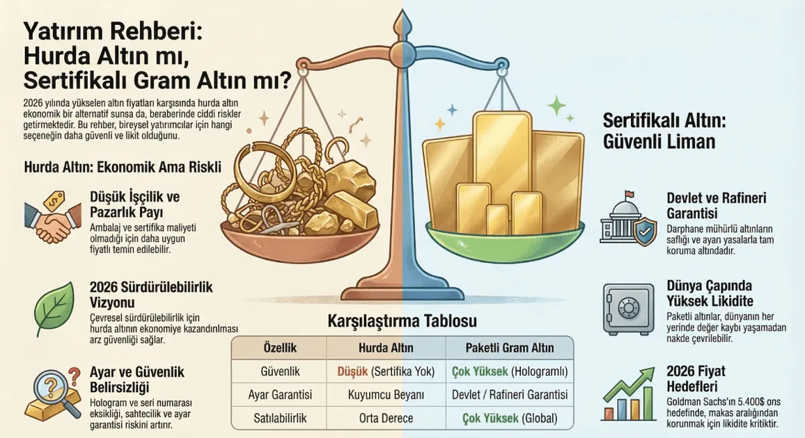 Hurda Altın Almak Mantıklı mı? Geri Dönüşüm Altını Rehberi