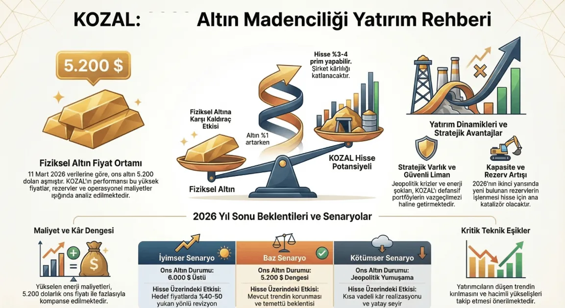 Kozal Hisse Alınır mı? Altın Madenciliği Yatırımı ve Uzun Vadeli Analiz